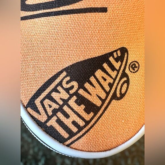 VANS Era Off the Wall Logo Mix Tangerine/Black Sneakers Mens 6 Womens 7.5 - Picture 15 of 15